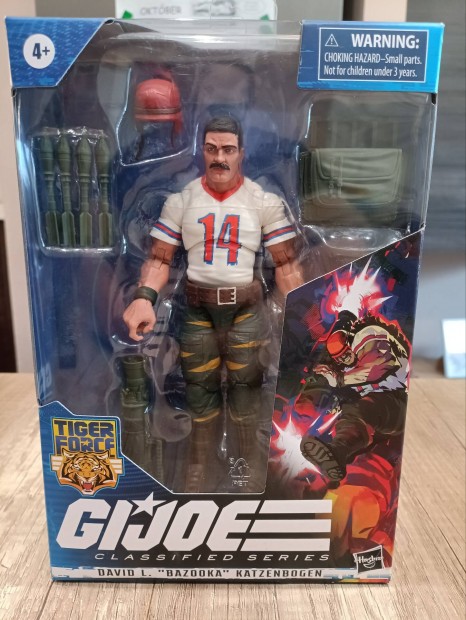 GI Joe G.I. Joe Classified Tiger Force Bazooka figura