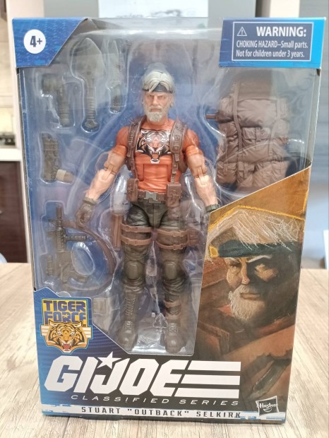 GI Joe G.I. Joe Classified Tiger Force Outback figura