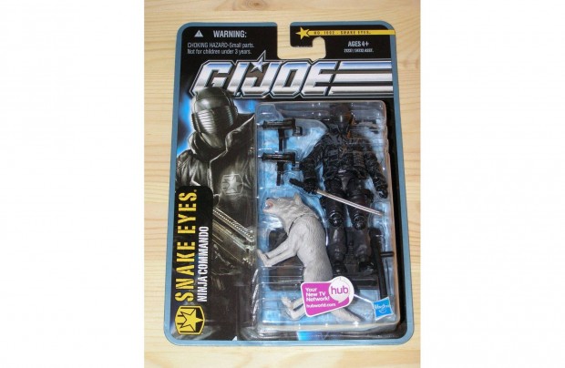 GI Joe Pursuit of Cobra 10 cm (3.75") Snake Eyes & Timber (v52) figura