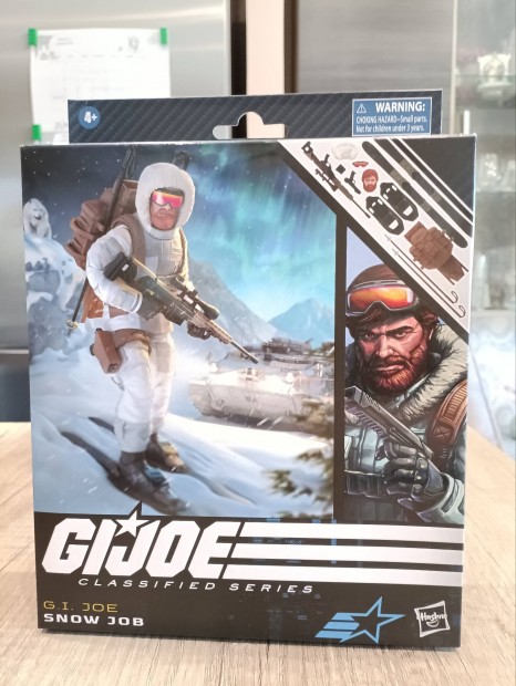 GI joe G.I. Joe Classified Snow Job figura