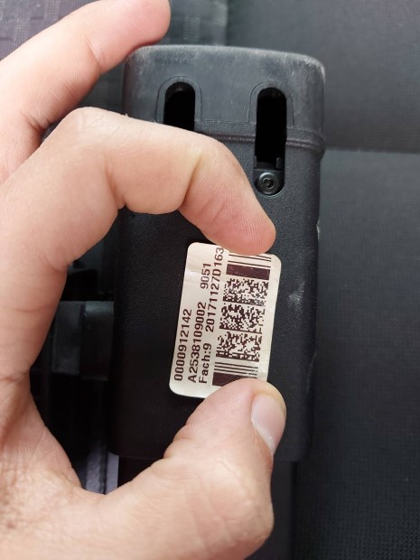 GLS/Gle W167 fekete rol� 