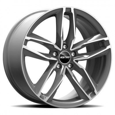 GMP Atom Antracit Diamond 7,5X17 5X112 ET28 CB66,5 | alufelni |