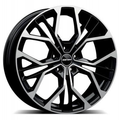 GMP Matisse Fekete polr 7,5X18 5X114,3 ET40 66,1 | alufelni |