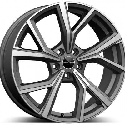 GMP Mentor Matt Antracit Diamond 7X17 5X100 ET45 CB73,1 | alufelni |