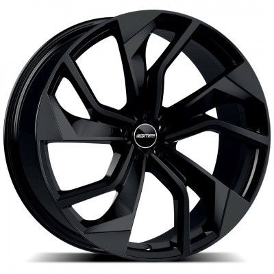 GMP Rebel f�nyes fekete 9,5X22 5X112 ET36 CB66,5 | alufelni |