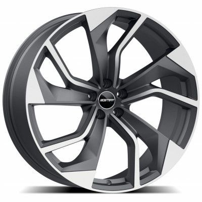 GMP Rebel matt antracit gy�m�nt 8,5X21 5X112 ET38 CB66,5 | alufelni |