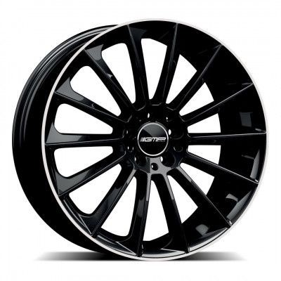 GMP Stellar Fekete Diamond LIP 10X22 5X130 ET50 CB71,6 | alufelni |