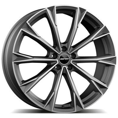 GMP TOTALE Matt Antracit Diamond 10X23 5X130 ET28 CB71,6 | alufelni |