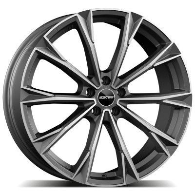 GMP TOTALE Matt Antracit Diamond 8,5X21 5X114,3 ET30 CB73,1 |