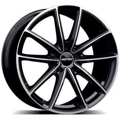 GMP Titan Fekete Diamond 10,5X20 5X112 ET19 CB66,5 | alufelni |