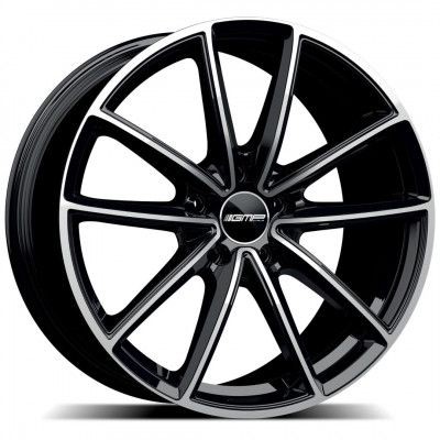 GMP Titan Fekete Diamond 11X20 5X130 ET52 CB71,6 | alufelni |