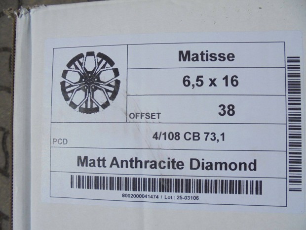 GMP vadi j 4 x 108-as alufelni elad