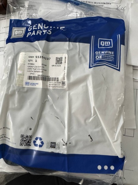 GM 55354237 szelepfed�l t�m�t�s