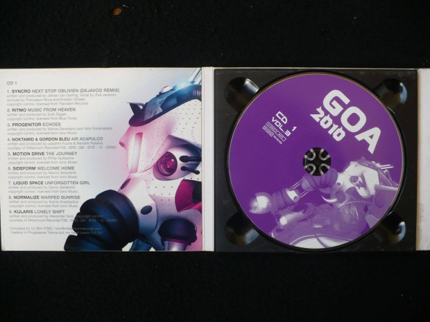 GOA 2010 Vol. 3 Progressive Selection (2 CD)