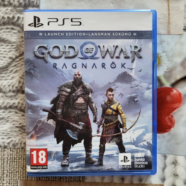 GOD OF WAR Ragnarok (magyar!) playstation 5 jtk elad-csere