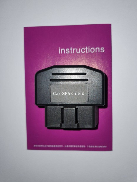 GPS jammer blokkoló zavaró OBD csatlakozós