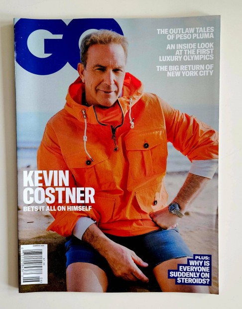 GQ US magazin 2024/summer Kevin Costner