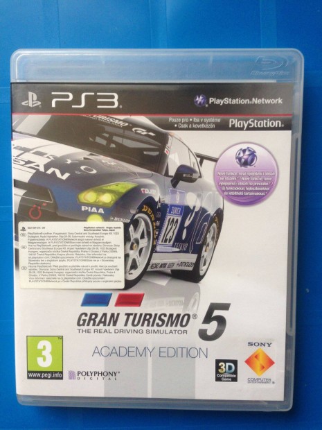 GRAN Turismo 5 Academy Edition ps3 jtk,elad,csere is
