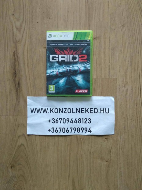 GRID 2 Xbox One Kompatibilis Xbox 360 jtk
