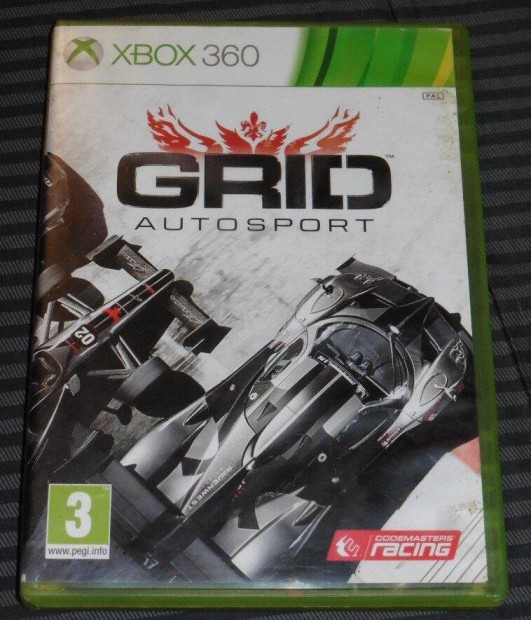 GRID 3. Autosport Gyri Xbox 360, Xbox ONE Jtk akr flron