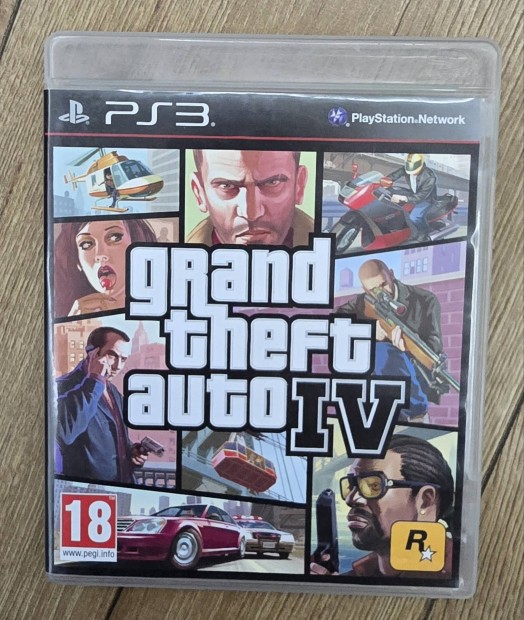 GTA 4 Ps3 hasznlt jtk Playstation 3 Grand Theft Auto 4 