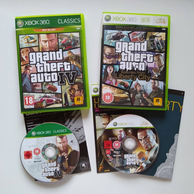 GTA 4 + Episodes from Liberty City Grand Theft Auto IV Xbox 360 One