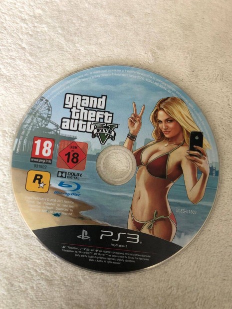 GTA 5 Grand Theft Auto V Ps3 Playstation 3 jtk