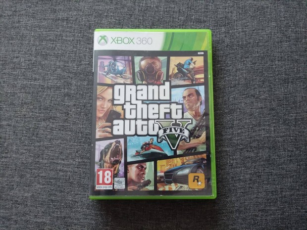 GTA 5 Grand Theft Auto V Xbox 360 jtk