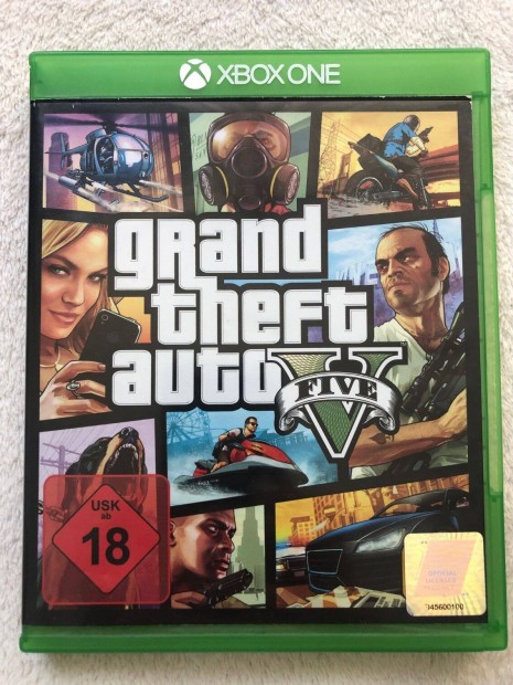 GTA 5 Grand Theft Auto V Xbox One jtk