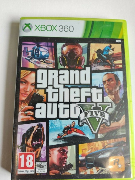 GTA 5 Xbox 360 eredeti jtk