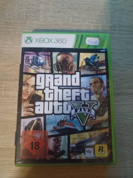 GTA 5 eredeti Xbox 360 jtk 