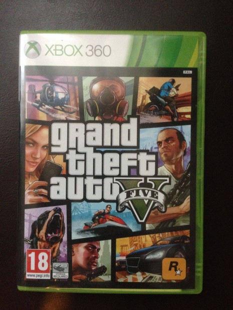 GTA 5 eredeti xbox360 jtk elad-csere