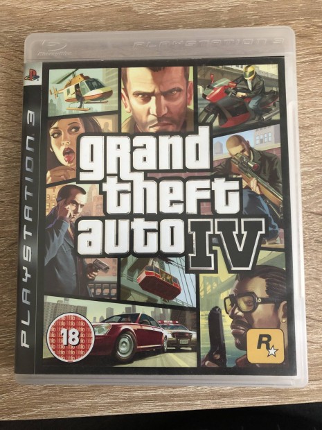 GTA IV PS3 lemez