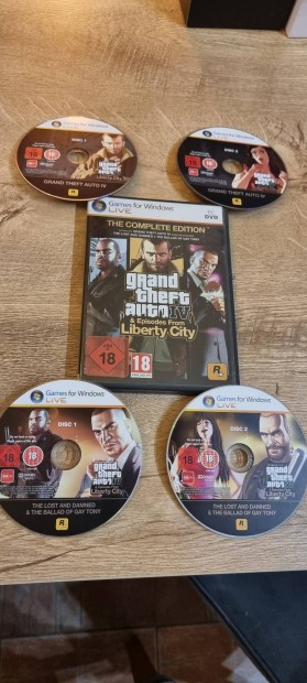 GTA IV The Complete Edition PC DVD Episodes from Liberty City