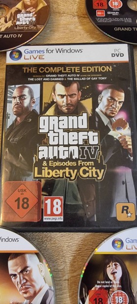 GTA IV The Complete Edition PC Episodes from Liberty City DVD