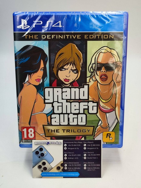 GTA The Trilogy PS4 Garancival #konzl0950