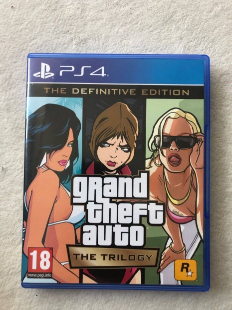GTA Trilogy Grand Theft Auto The Definitive Edition Ps4 Playstation 4