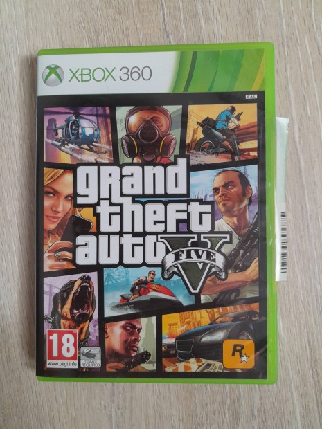 GTA V Xbox 360 játék - Karcmentes!