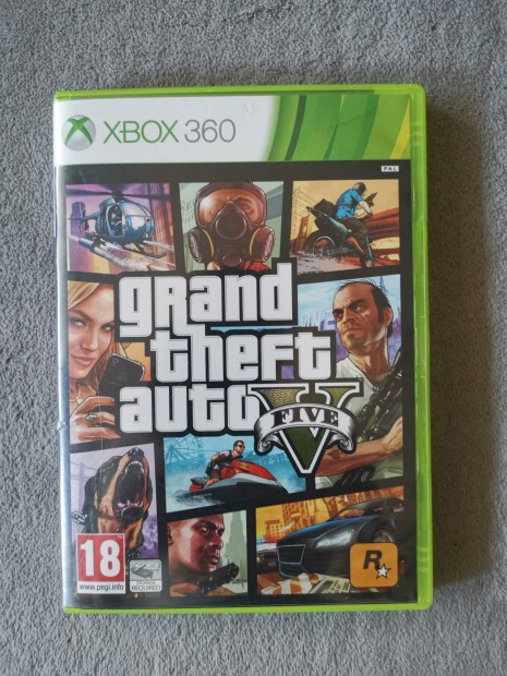 GTA V (Grand Theft Auto 5) - Xbox 360 jtk