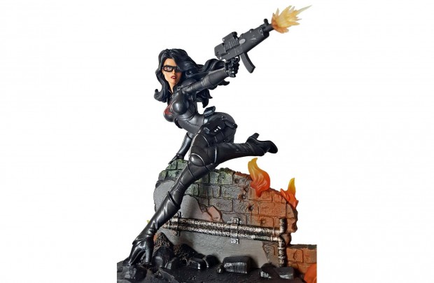 G.I. JOE Baroness, Destro, Snake-Eyes Diamond Select szobor szobrok