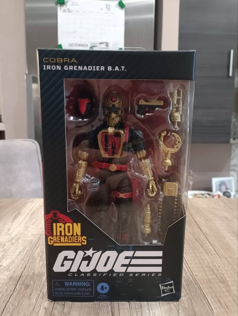 G.I. Joe Classified Iron Grenadier B.A.T. GI Joe BAT