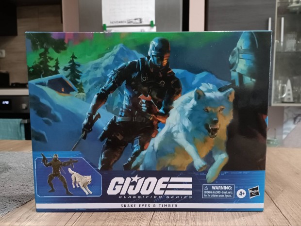 G.I. Joe Classified Snake Eyes & Timber figura GI Joe