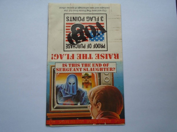G.I. Joe GI Joe End of Slaughter prospektus