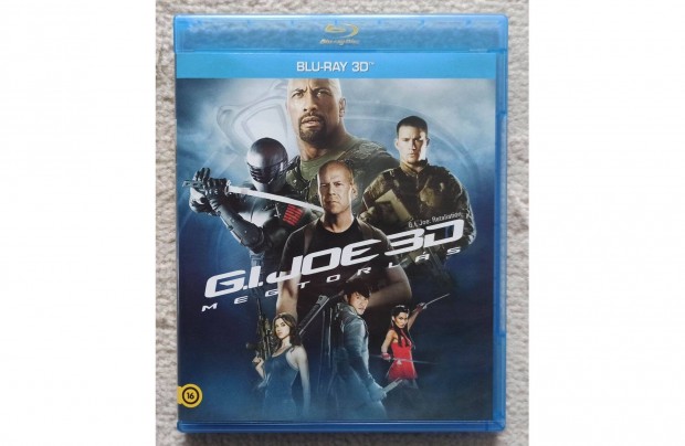 G.I. Joe Megtorls 3D blu-ray blu ray film