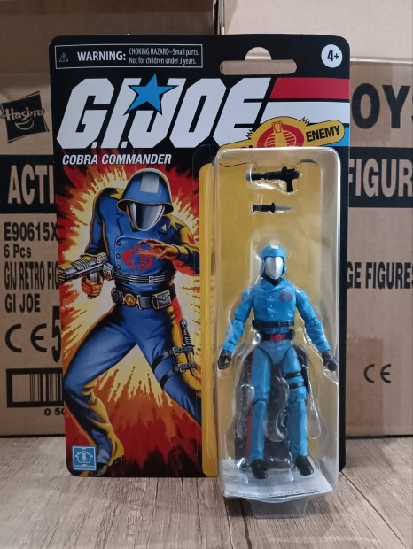 G.I. Joe Retro Collection Cobra Commander figura GI Joe