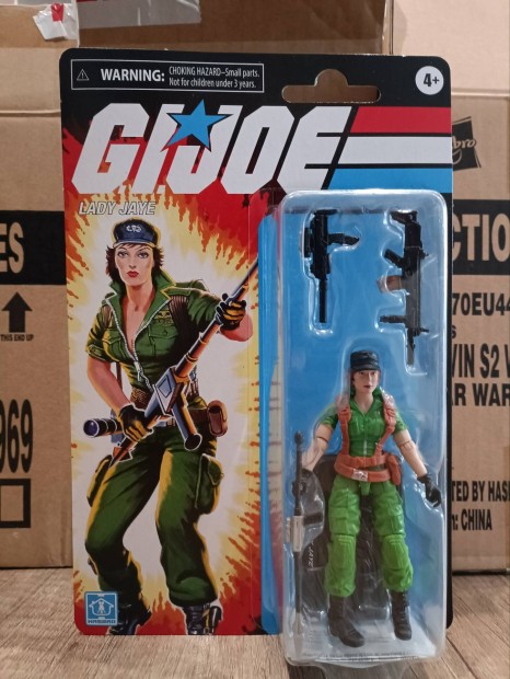 G.I. Joe Retro Collection Lady Jaye figura GI Joe