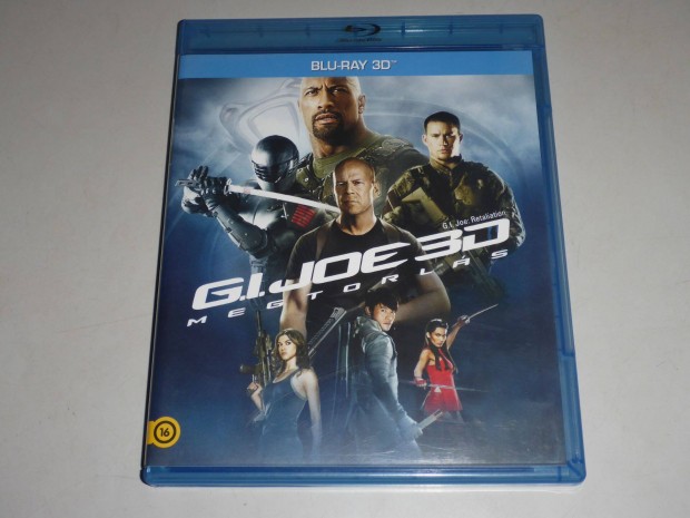 G.I. Joe - Megtorls 3D blu-ray film