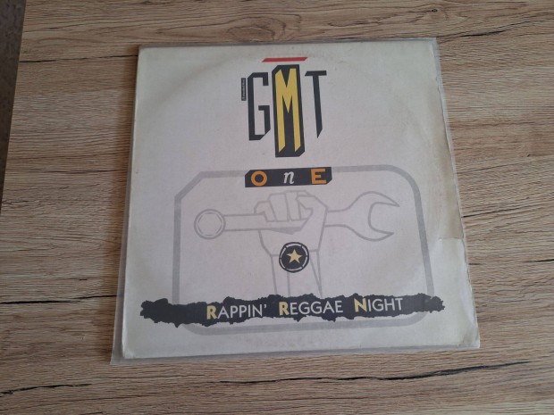 G.M.T. One - Rappin' reagge night maxi bakelit lemez ! LP