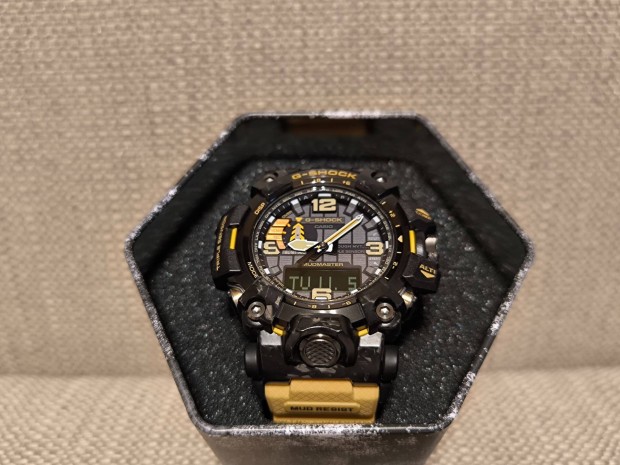 G-Shock GWG-2000-1A5 Mudmaster zafrveges solar ra