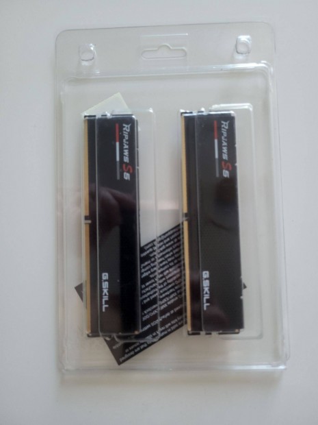 G.Skill 32GB KIT DDR5 6000MT/S CL36 Ripjaws S5 Black